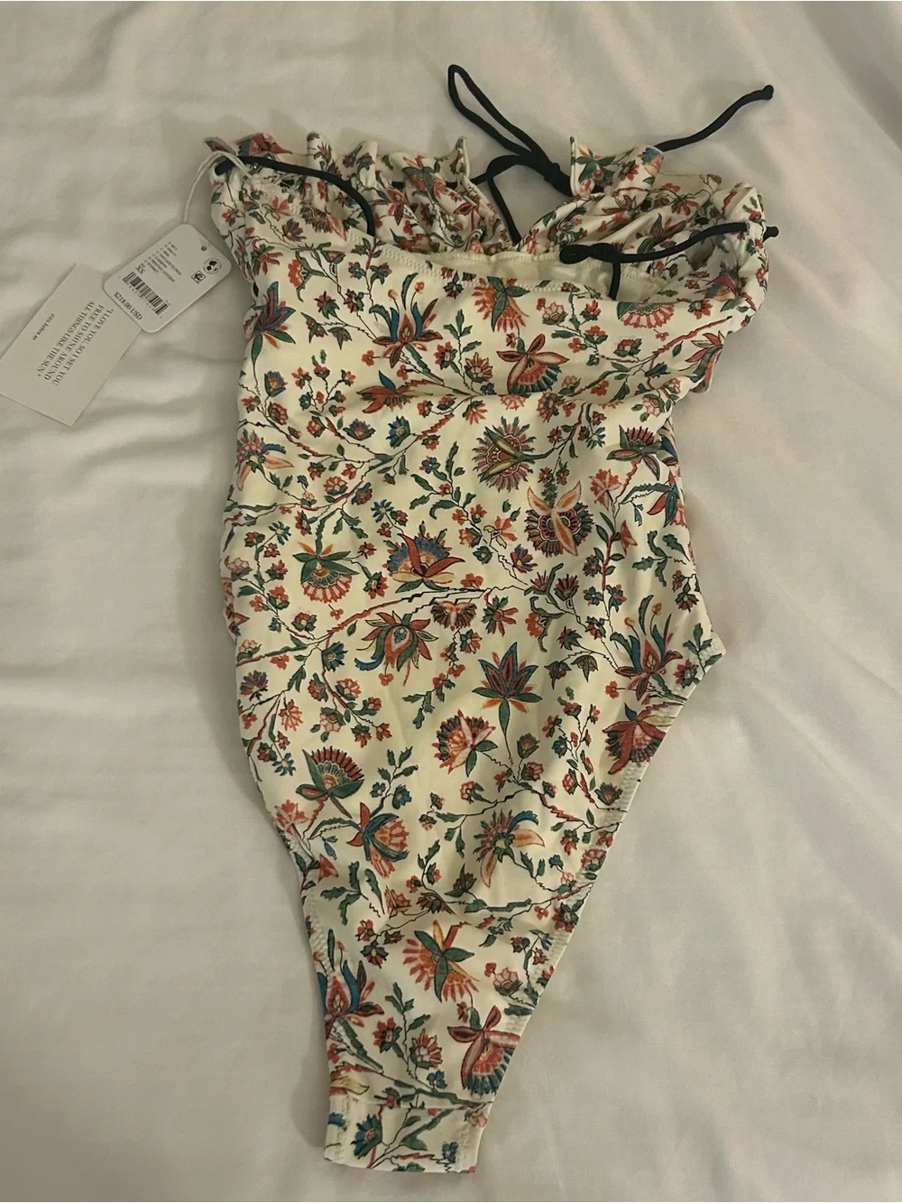 FREE PEOPLE x Baben Antoinette Floral Printed One-Piece Swimsuit NWT Size XS